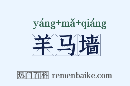 羊马墙是什么意思的图片